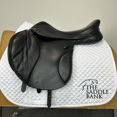 Image of 16.5 inch Kent and Masters S-Series Pony Jump MPJ Black Adjustable