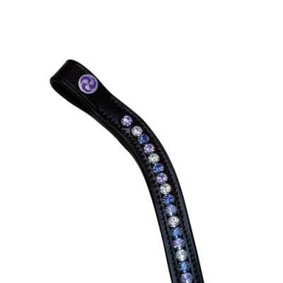 Image of Cavaletti Collection Purple Rivoli Crystal Browband