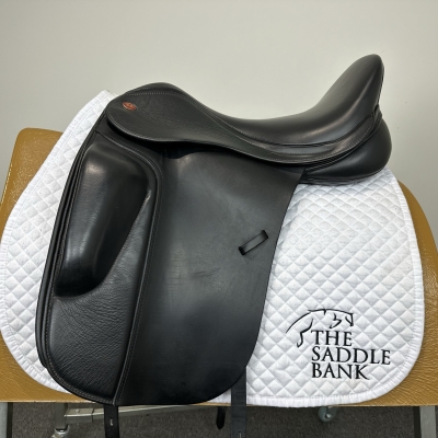 Image of 17.5 inch Kent and Masters S-Series High Wither Dressage Surface Block HDS Black Adjustable