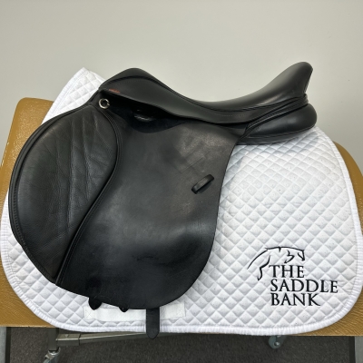 Image of 16.5 inch Kent and Masters Pony Club Long Leg MLL Black Adjustable