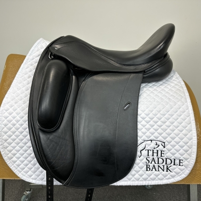 Image of 17.5 inch Loxley Dressage Monoflap Black Adjustable