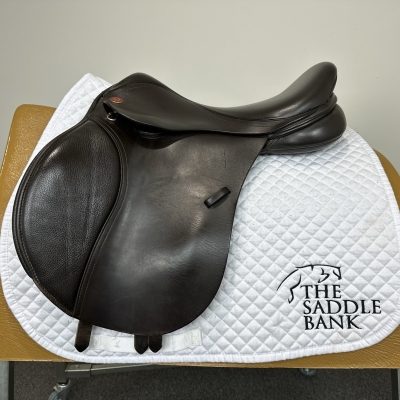Image of 16 inch Kent and Masters Pony Club Long Leg MLL Brown Adjustable