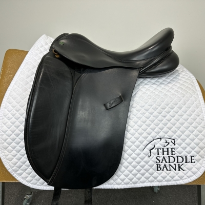 Image of 16 inch Ideal Jessica Dressage Black Extra Wide