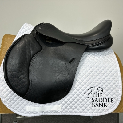 Image of 17.5 inch Cavaletti Collection Dual Flap GP Black Adjustable