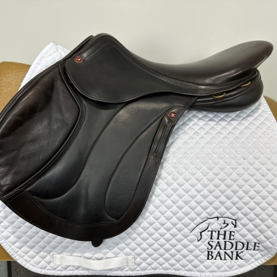 Image of 17.5 inch Albion Revelation Show Jump Brown Narrow Medium