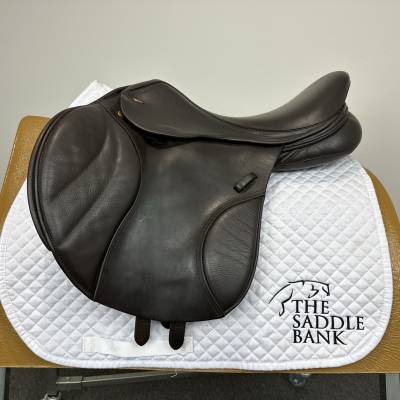 Image of 17.5 inch Kent and Masters S-Series Jump MJJ Brown Adjustable