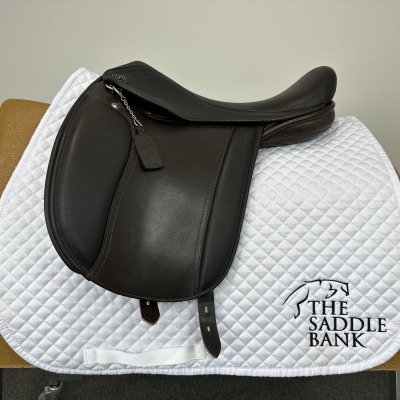 Image of 16 inch GFS Monarch Trophy Pony Show Leather S673 Brown Adjustable