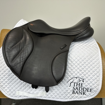 Image of 17.5 inch Kent and Masters S-Series Jump MJJ Brown Adjustable