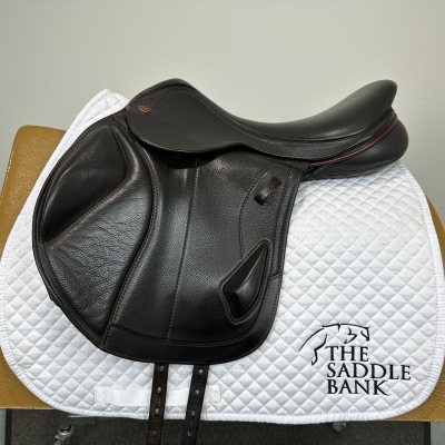 Image of 17.5 inch Kent and Masters Competition Series Monoflap XC Brown Adjustable