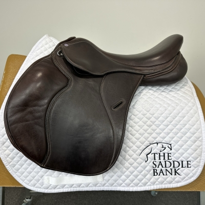 Image of 17 inch Cavaletti Collection Dual Flap Jump Brown Adjustable