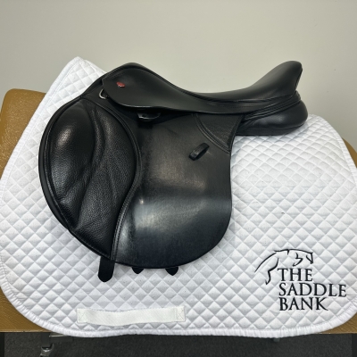 Image of 15.5 inch Thorowgood T8 Pony Jump MPJ Black Adjustable