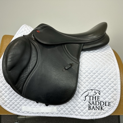 Image of 17.5 inch John Whitaker Overton Jump Black Adjustable