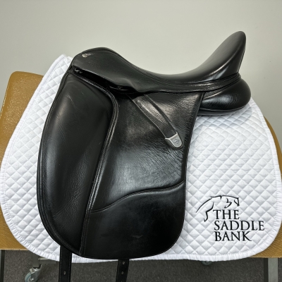 Image of 17 inch Bates Dressage Opulence + Black Adjustable