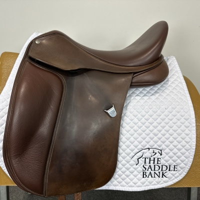 Image of 17.5 inch Bates Dressage Heritage Brown Adjustable