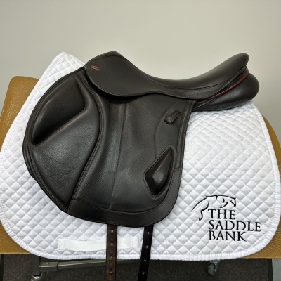 Image of 17.5 inch Kent and Masters Competition Series Monoflap XC Brown Adjustable