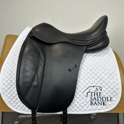Image of 17 inch Kent and Masters S-Series Dressage Moveable Block MDM Black Adjustable