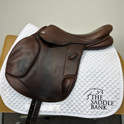 Image of 17.5 inch Winners Circle Monoflap Jump Brown Medium Wide