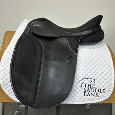 Image of 17.5 inch Thorowgood T4 High Wither Dressage HDM Black Adjustable