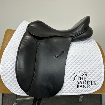 Image of 17.5 inch Ideal Jessica Dressage Black Wide