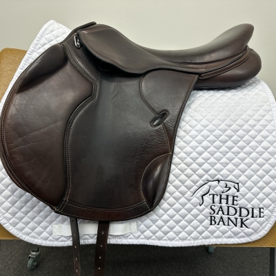 Image of 17.5 inch Cavaletti Collection Monoflap Jump Brown Adjustable