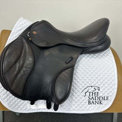 Image of 17.5 inch Kent and Masters S-Series Jump MJJ Brown Adjustable