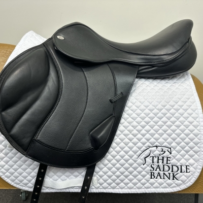 Image of 17.5 inch Fairfax Classic Deluxe Monoflap XC Black Adjustable
