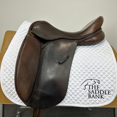 Image of 17.5 inch Ideal Jessica Dressage Brown Medium Wide