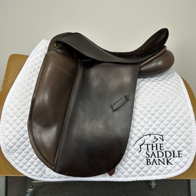 Image of 17 inch Ideal Roella Dressage Brown Medium Wide