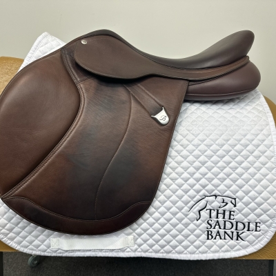 Image of 17 inch Bates Caprilli Close Contact Opulence + Brown Adjustable