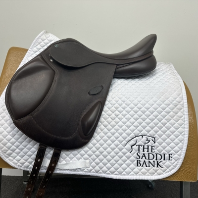Image of 16 inch Arena Monoflap Jump Brown Adjustable