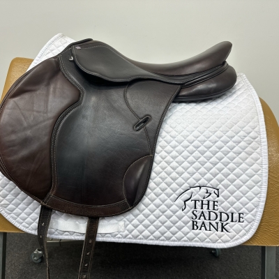 Image of 17 inch Cavaletti Collection Monoflap Jump Brown Adjustable