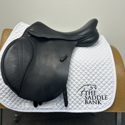 Image of 16 inch Kent and Masters Pony Club Long Leg MLL Black Adjustable