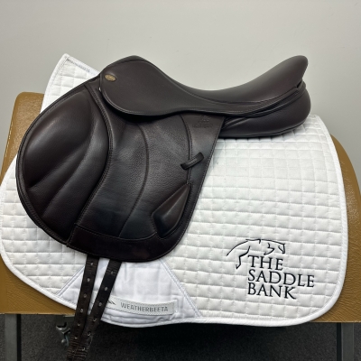 Image of 17 inch Fairfax Classic Deluxe Monoflap XC Brown Adjustable