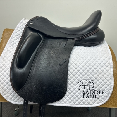 Image of 17.5 inch Custom Saddlery Wolfgang Omni Monoflap Black Medium