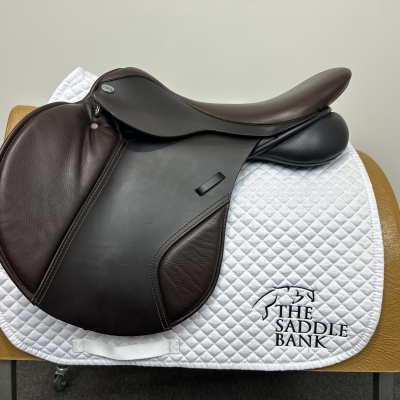 Image of 17.5 inch Jeffries Falcon F1 Jumping Brown Medium Wide