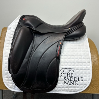 Image of 17.5 inch Albion Revelation Red Label Dressage Brown Medium Wide