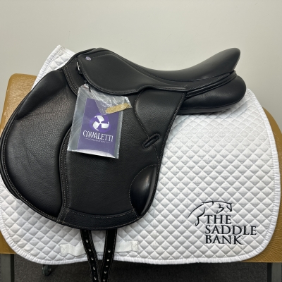 Image of 16.5 inch Cavaletti Collection Monoflap Jump Warmblood Tree Black Adjustable
