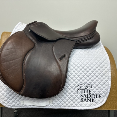 Image of 17.5 inch Cavaletti Collection Dual Flap Jump Brown Adjustable