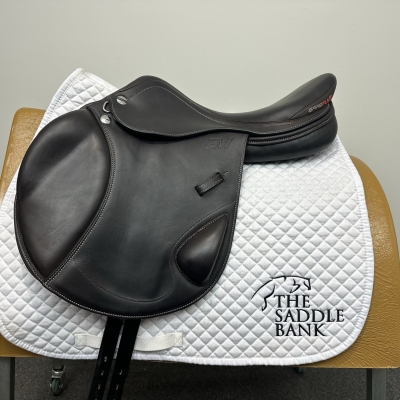 Image of 17 inch Erreplus EM Eventing Monoflap Brown Medium