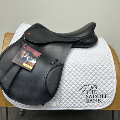 Image of 16.5 inch Kent and Masters Pony Club Long Leg MLL Black Adjustable