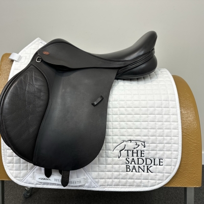 Image of 16 inch Kent and Masters Pony Club Long Leg MLL Brown Adjustable