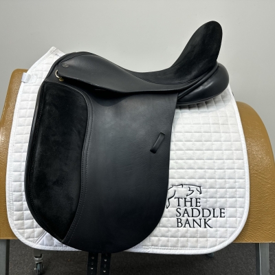 Image of 17.5 inch Andrea Hicks (AH) Affinity Dressage Black Wide