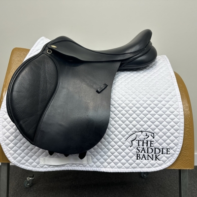 Image of 16.5 inch Kent and Masters Pony Club Long Leg MLL Black Adjustable