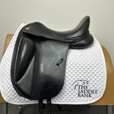 Image of 17 inch Kent and Masters Original High Wither Dressage HDR Black Adjustable