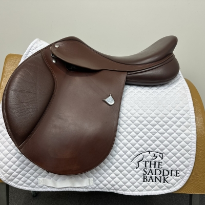 Image of 17.5 inch Bates Caprilli Close Contact Classic Brown Adjustable