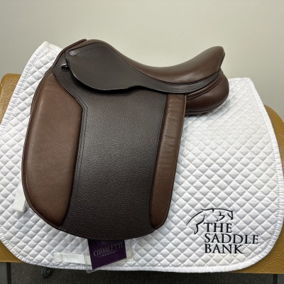 Image of 15 inch Cavaletti Collection Show Saddle Brown Adjustable