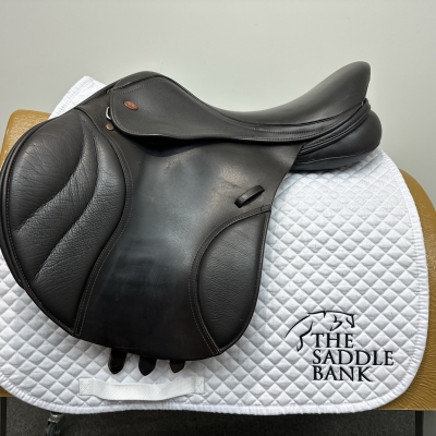 Image of 17.5 inch Kent and Masters S-Series Jump MJJ Brown Adjustable