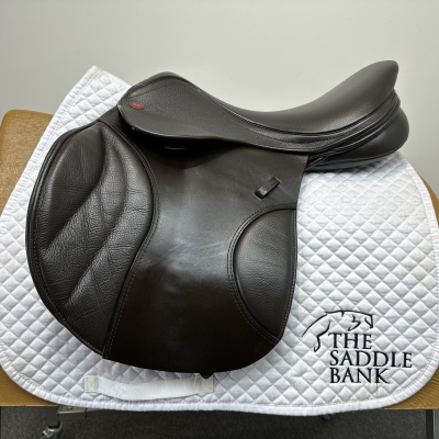 Image of 17.5 inch Kent and Masters S-Series Jump MJJ Brown Adjustable
